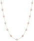 ფოტო #1 პროდუქტის Pink Cultured Freshwater Pearl (5mm) 18" Collar Necklace in 14k Rose Gold