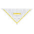 Aristo AR1650/4 - 45° triangle - Gloss - Polymethyl methacrylate (PMMA) - Transparent - 25 cm - 1 pc(s)