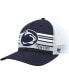 ფოტო #5 პროდუქტის Men's Navy Penn State Nittany Lions Brrr Altitude Trucker Snapback Hat