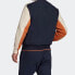 Фото #5 товара Куртка спортивная Adidas DX8408, мужская, осенняя, темно-синяя