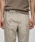 Фото #7 товара Men's Lyocell Pleated Trousers