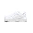 Фото #6 товара Puma Carina Street Lace Up Youth Girls White Sneakers Casual Shoes 39384701