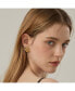 ფოტო #4 პროდუქტის Stainless Steel Alix Stud Earrings