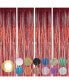 4-Pack Curtain Photo Booth Backdrop Halloween Christmas Decor