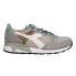 Фото #1 товара Diadora Trident 90 Suede Sw Lace Up Mens Grey Sneakers Casual Shoes 176585-7504