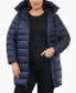 Фото #4 товара Women's Plus Size Hooded Down Packable Puffer Coat, Created for Macy's