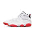 [322992-160] Mens Air Jordan 6 RINGS 'WHITE UNIVERSITY RED BLACK'