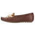 Фото #3 товара Roper Lilly Cow Print Moccasins Womens Brown Flats Casual 09-021-0990-2914