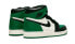 Jordan Air Jordan 1 Retro High Pine Green 高帮 复古篮球鞋 男款 黑绿脚趾