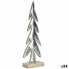 Decorative Figure Christmas Tree Grey Wood 5 x 32,5 x 11,5 cm (24 Units)