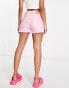 Фото #3 товара Pull&Bear retro denim short in pink