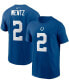 Фото #4 товара Men's Indianapolis Colts Carson Wentz Name & Number T-Shirt