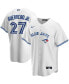 ფოტო #1 პროდუქტის Men's Vladimir Guerrero Jr. White Toronto Blue Jays Home Replica Player Name Jersey