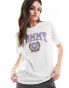 Фото #2 товара Tommy Jeans relaxed varsity t-shirt in white