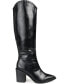 Фото #2 товара Women's Daria Wide Calf Cowboy Knee High Boots