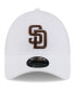 ფოტო #3 პროდუქტის Men's White San Diego Padres League II 9FORTY Adjustable Hat