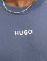 Hugo Bodywear linked t-shirt in blue