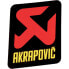 Фото #1 товара Набор наклеек для декорирования для детей AKRAPOVIC Vertical Logo Sticker