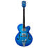 Фото #1 товара Gretsch G6120T-HR Brian Setzer Hot Rod Hollow-Body Bigsby Candy Blue Burst