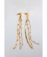 Tassel Zirconia Earrings