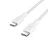 Фото #13 товара Belkin CAB014bt3MWH - 3 m - USB C - USB C - USB 2.0 - 480 Mbit/s - White