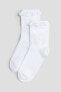Фото #2 товара 5-pack Ruffle-trimmed Socks