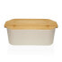 Breadbasket Versa White Bamboo polypropylene 18,5 x 12 x 33 cm