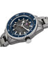 ფოტო #3 პროდუქტის Men's Swiss Automatic Captain Cook Silver High Tech Ceramic Bracelet Watch 43mm