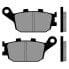 BRENTA MOTO 3072 organic rear Brake Pads