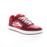 Фото #4 товара Lakai Telford Low MS3220262B00 Mens Red Suede Skate Inspired Sneakers Shoes