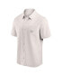 Фото #2 товара Men's Cream Kansas City Chiefs Front Office Button-Up Shirt