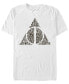 Men's Deathly Hallows Short Sleeve Crew T-shirt Белый, L - фото #1