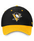 Men's Black, Gold Pittsburgh Penguins Authentic Pro Rink Two-Tone Flex Hat