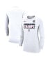 Фото #1 товара Women's White UConn Huskies 2023 NCAA Men's Basketball National Champions Pebble Long Sleeve T-shirt