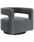 Фото #1 товара Lunar 28" Stain-Resistant Fabric Swivel Chair