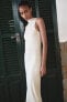 Фото #1 товара Платье миди в рубчик ZARA