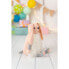 Фото #27 товара Подушка детская Crochetts Кролик Белый Серый Розовый 24 x 34 x 9 см