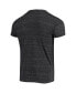 ფოტო #4 პროდუქტის Men's Black Oklahoma State Cowboys Batter Slub Vintage Tri-Blend T-shirt