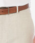 Фото #4 товара Men's Classic-Fit Linen Blend Herringbone Pants