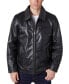 Фото #1 товара Men's Zipper Leather Jacket