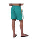 Фото #2 товара Men's Aqua Miami Dolphins Streamline Volley Swim Shorts