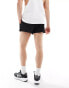 ASOS 4505 Icon 3 inch training shorts with quick dry 2 pack in black and silver grey