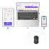 Hama MW-650 - Right-hand - Optical - Bluetooth + USB Type-A - 2400 DPI - Black