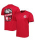 Фото #1 товара Men's Crimson Oklahoma Sooners Double Diamond Crest T-shirt