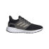 Фото #1 товара мужские кроссовки спортивные для бега черные текстильные низкие Adidas EQ19 Run