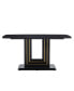 63" Marble Dining Table with U-Shape Base