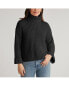 ფოტო #1 პროდუქტის Women's Vida Turtleneck Shaker Pullover