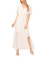 Фото #1 товара Платье макси с кружевными рукавами CeCe для женщин