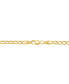 ფოტო #2 პროდუქტის Children's Polished Curb Chain in 14k Yellow Gold, 13"