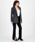 ფოტო #3 პროდუქტის Women's Knit-Jacquard Open-Front Long-Sleeve Blazer, Created for Macy's